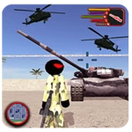 Logo of Us Army Stickman Rope Hero Cou android Application 